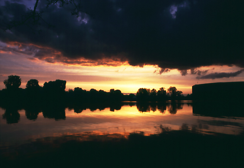 photo "Spring Sunset" tags: landscape, clouds, sunset