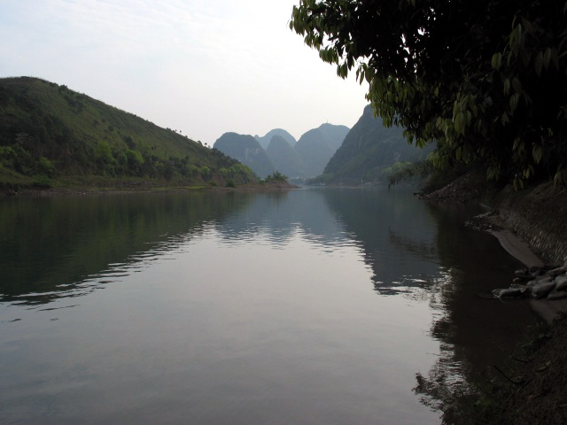photo "quiet river in china" tags: travel, landscape, Asia, water