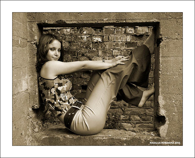 photo "Army Kitten" tags: portrait, glamour, woman