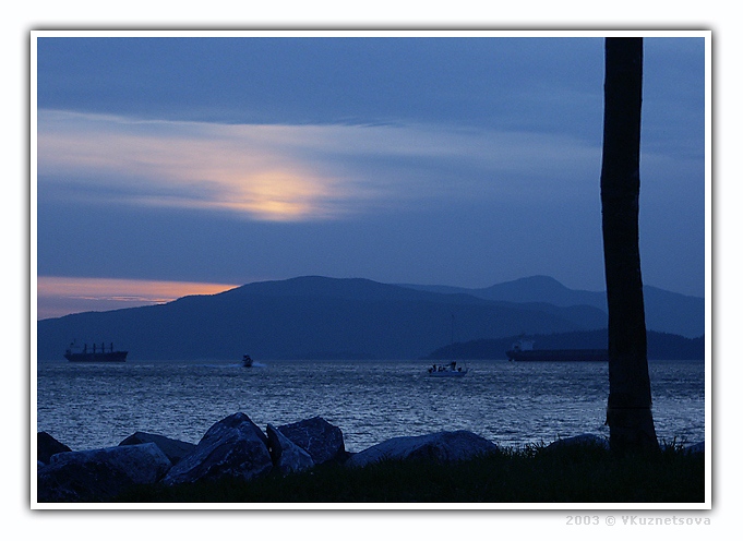 photo "Evening-2" tags: landscape, mountains, water