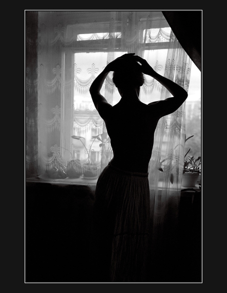 photo "Silhouette" tags: genre, portrait, woman