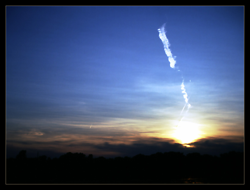 photo "Nuclear Apocalypse" tags: landscape, clouds, sunset