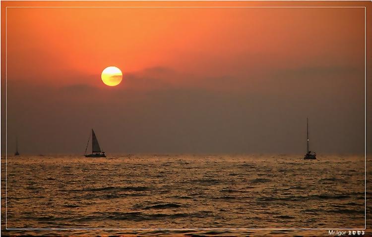 photo "Ocean" tags: landscape, sunset, water