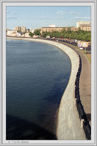 photo "My Moscow" tags: architecture, landscape, water