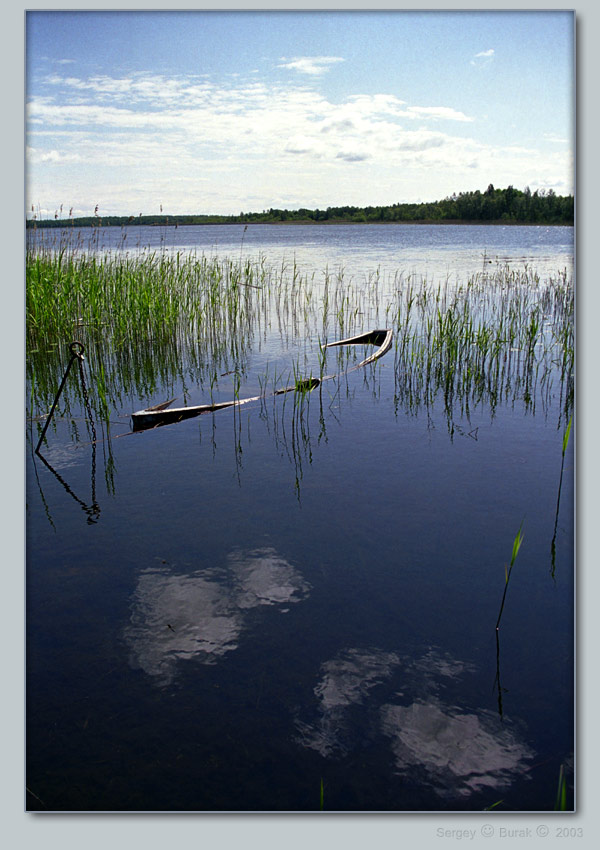 photo "Again a boat!" tags: landscape, summer, water