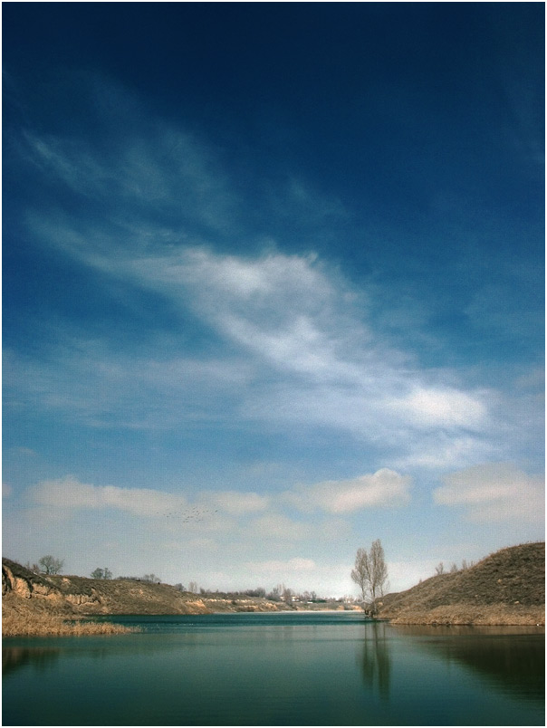 photo "Pervomaysk pond II" tags: landscape, spring, water