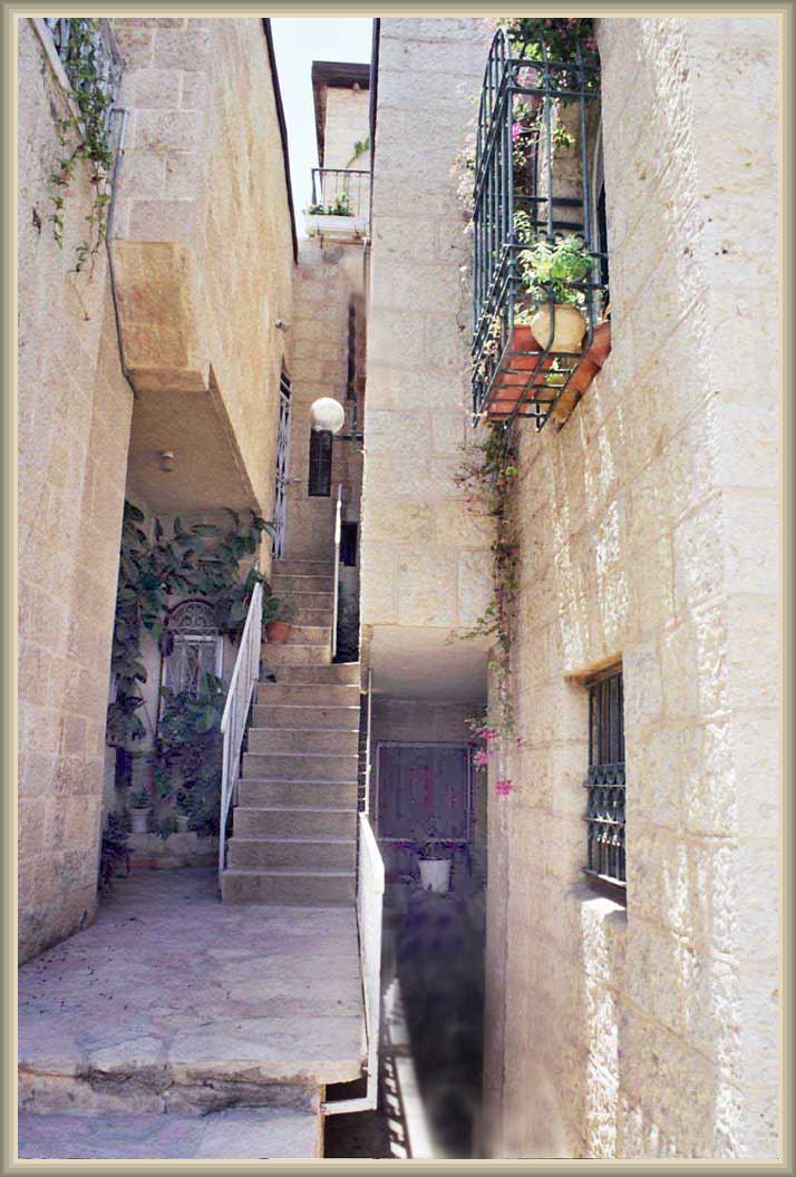 photo "Staircase of old Jerusalem." tags: architecture, genre, landscape, 