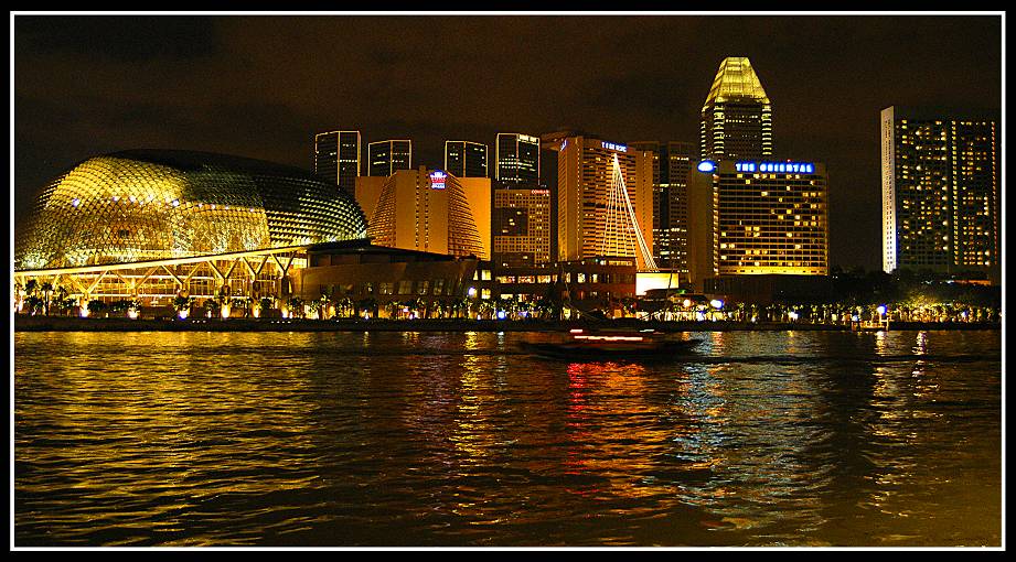 фото "Ночной Сингапур" метки: архитектура, пейзаж, 