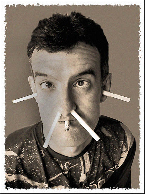 фото "See you the tobacco effect..." метки: юмор, портрет, мужчина