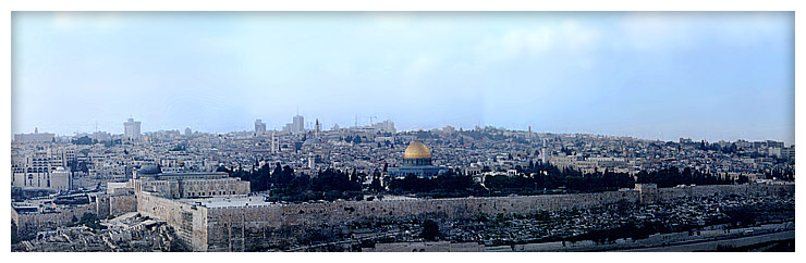 photo "Winter on Jerusalem Old City" tags: misc., architecture, landscape, 