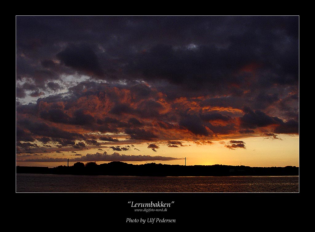 photo "Lerumbakken" tags: landscape, sunset, water