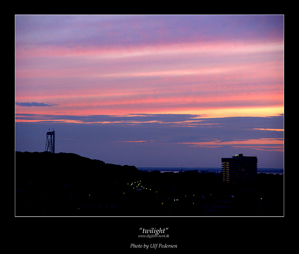 фото "twilight" метки: пейзаж, закат, облака