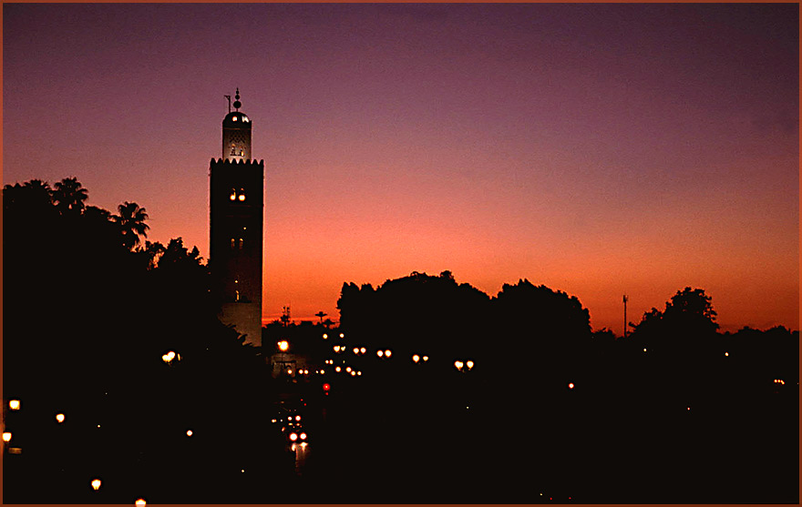 фото "Evening in Marrakech." метки: путешествия, Африка