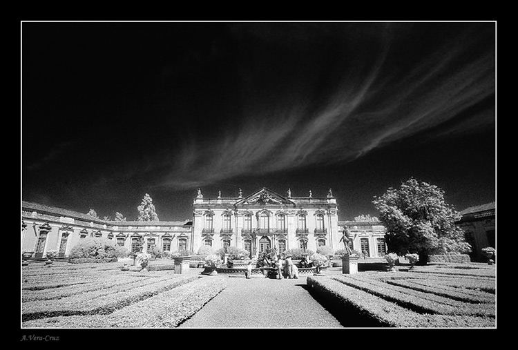 photo "Queluz National Palace (Portugal)" tags: black&white, 