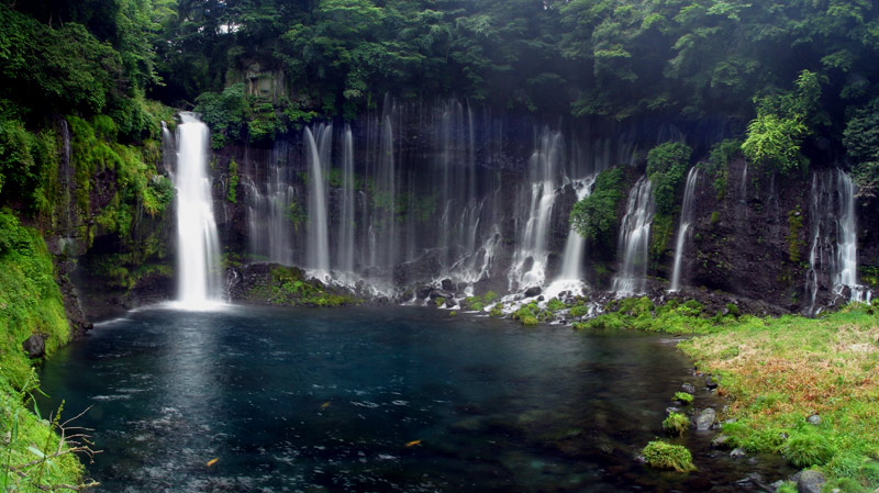photo "Shiraito Falls II" tags: landscape, travel, Asia, water