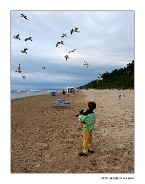 photo "Birdwatching" tags: portrait, landscape, children, summer