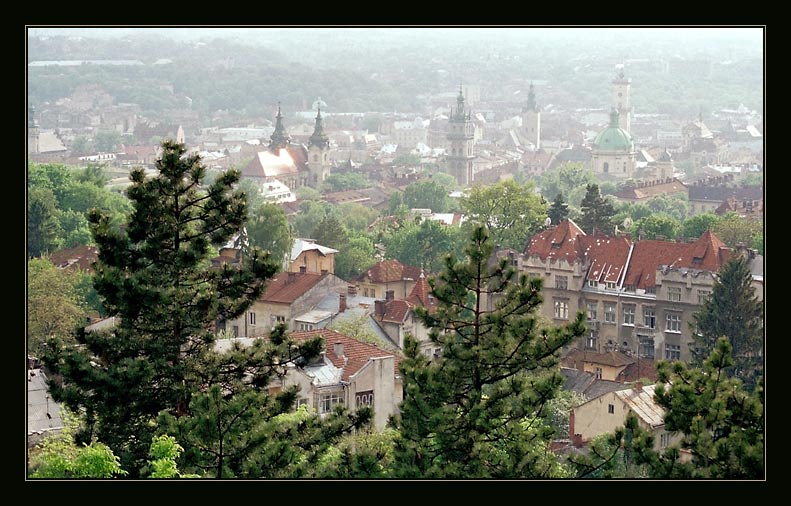 photo "Lvov at sunset" tags: architecture, travel, landscape, Europe