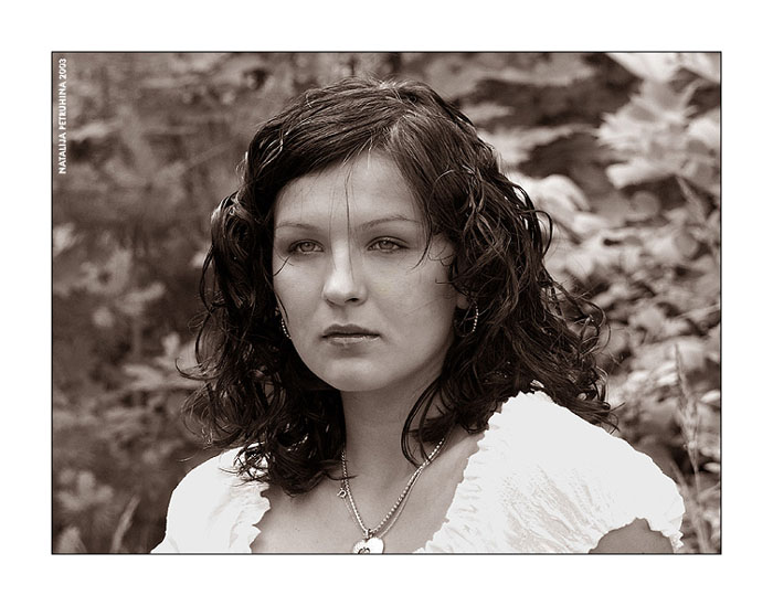 photo "Anastasia" tags: portrait, black&white, woman