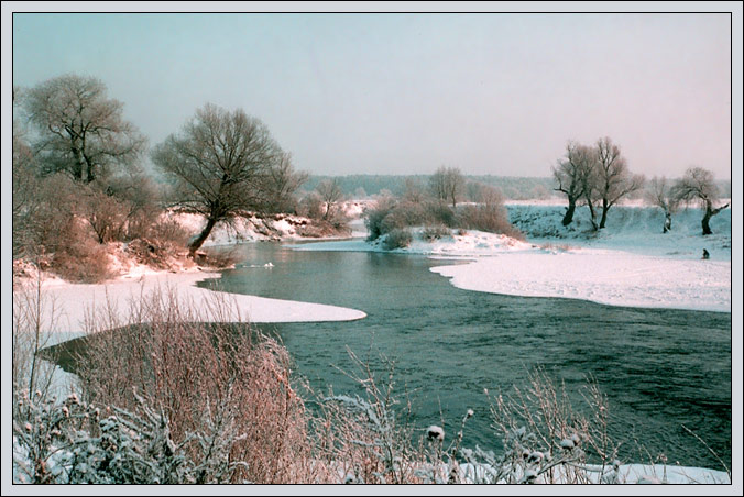 photo "Going to zubets. Protva river" tags: landscape, winter