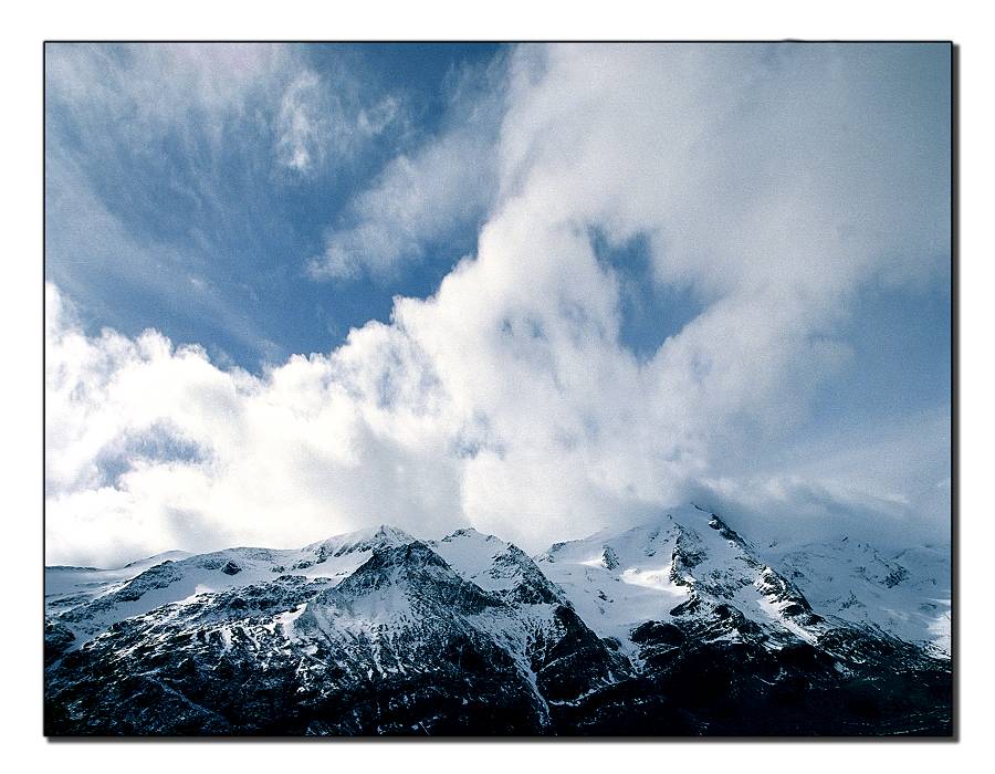 photo "The great mountains and the high sky" tags: landscape, mountains