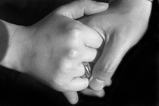 photo "friends" tags: black&white, 