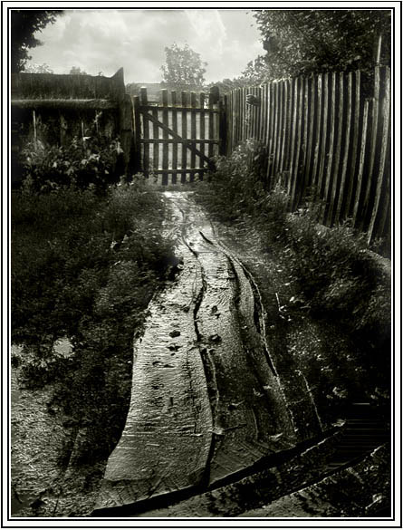 photo "July thunder-storm" tags: landscape, black&white, summer