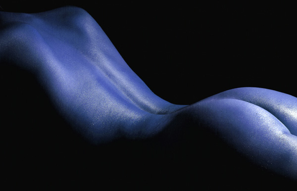 photo "Blue Lines" tags: nude, abstract, 