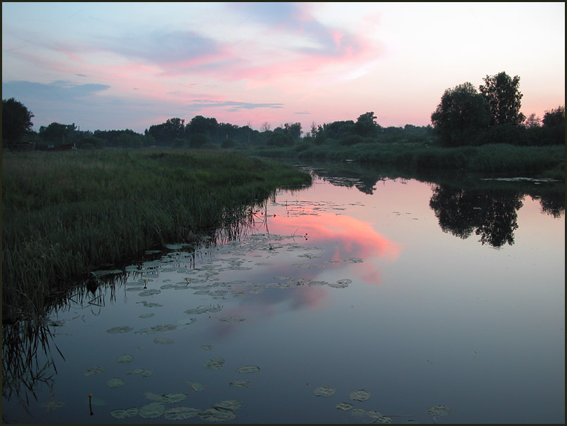photo "Evening near to Moscow" tags: landscape, summer, sunset