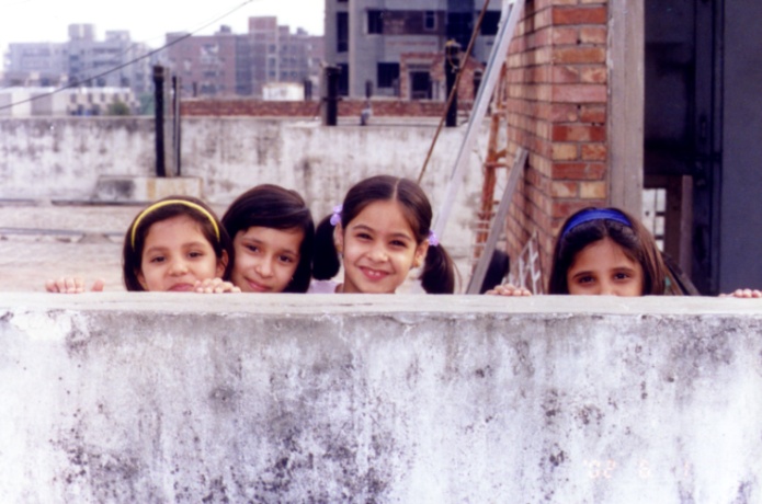 photo "Girls of Anekant" tags: portrait, children