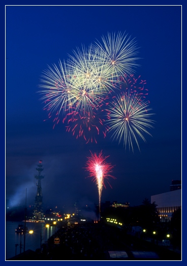 photo "Fireworks" tags: landscape, night