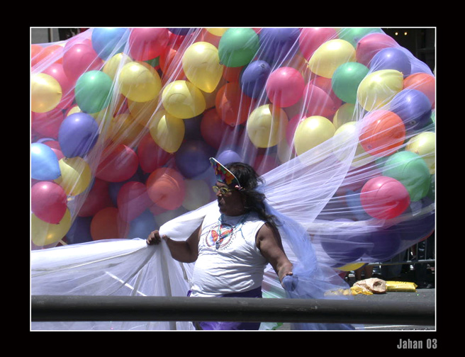 photo "Gay Pride In San Francisco" tags: portrait, genre, man