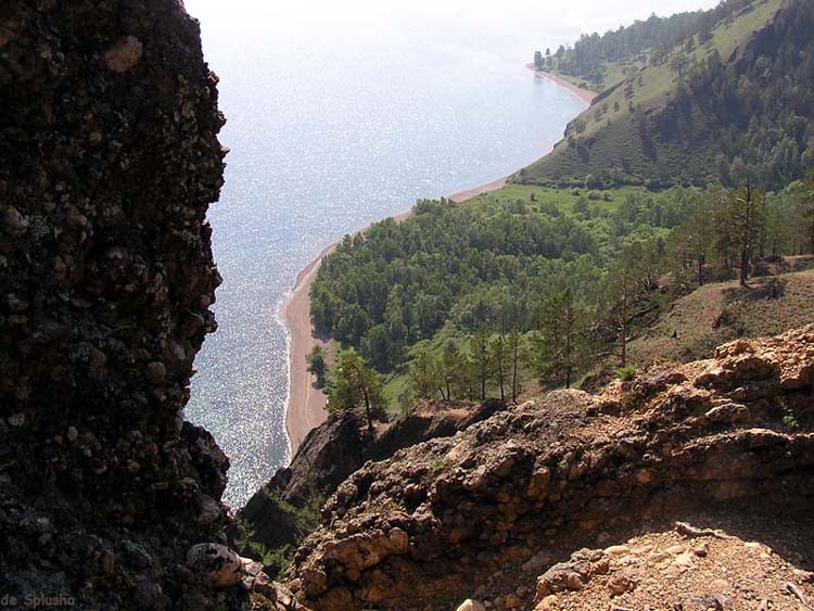 photo "Baikal from height of the bird`s flight" tags: landscape, mountains, water