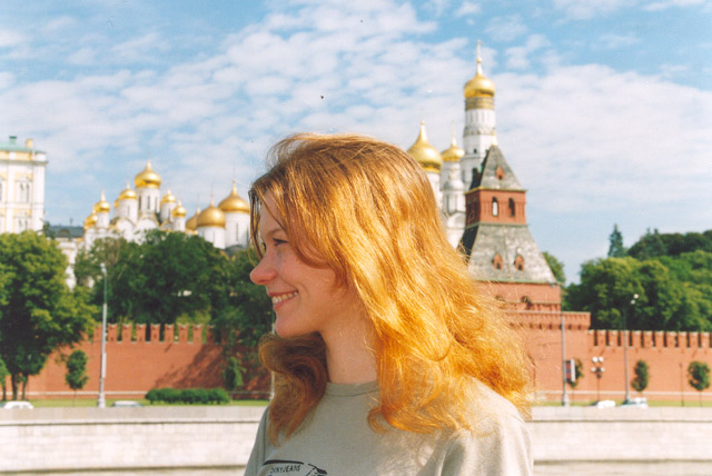 photo "Moscow zolotoglavaya" tags: portrait, woman
