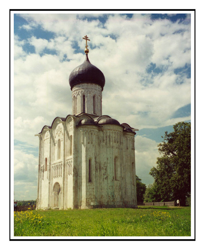 фото "Church Pokrova na Nerli" метки: пейзаж, лето
