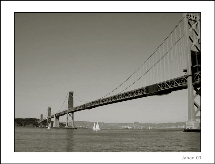 photo "Bay Bridge" tags: architecture, travel, landscape, North America