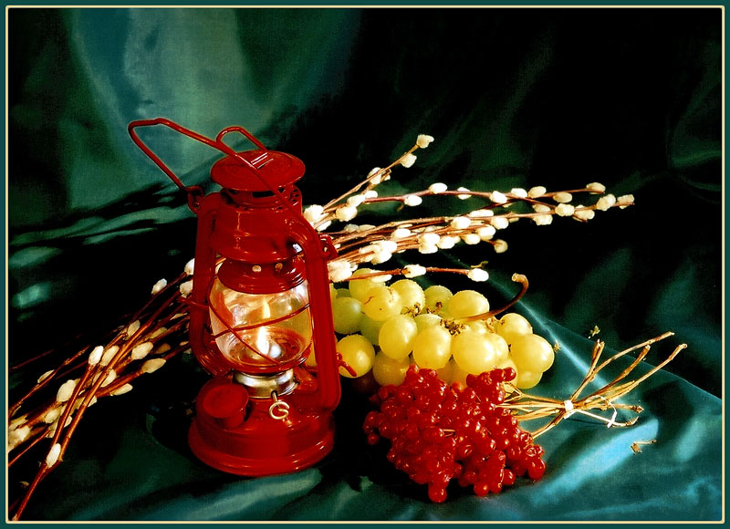 фото "Green & Lamp" метки: натюрморт, 
