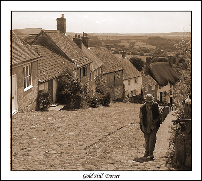 photo "Gold Hill Dorset" tags: landscape, summer