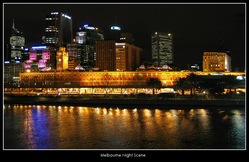 фото "One Night in Melbourne" метки: путешествия, архитектура, пейзаж, Австралия