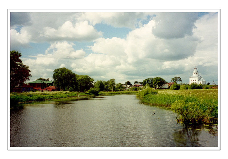 фото "Cloudy weather in Suzdal" метки: пейзаж, лето