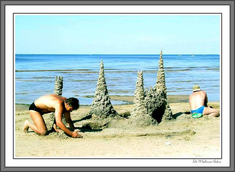фото "Мужские игры на песке." метки: пейзаж, жанр, вода