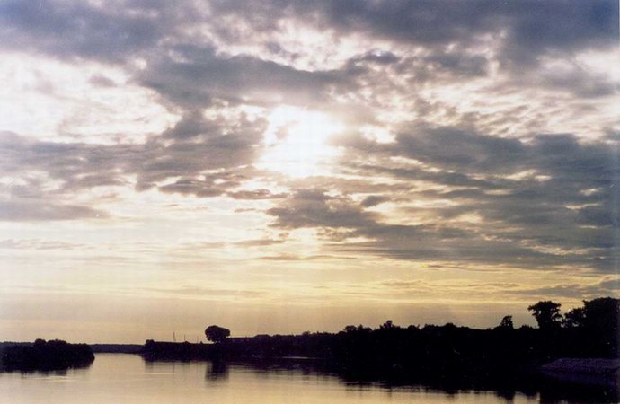 photo "Dnepr" tags: landscape, clouds, water