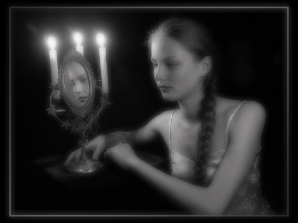 фото "Гадание при свечах" метки: портрет, жанр, женщина