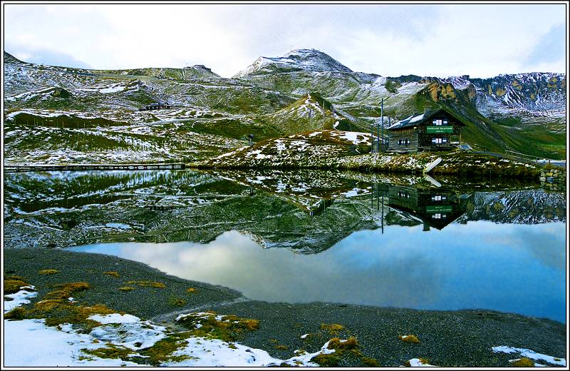 photo "High mountain lake" tags: landscape, mountains, water