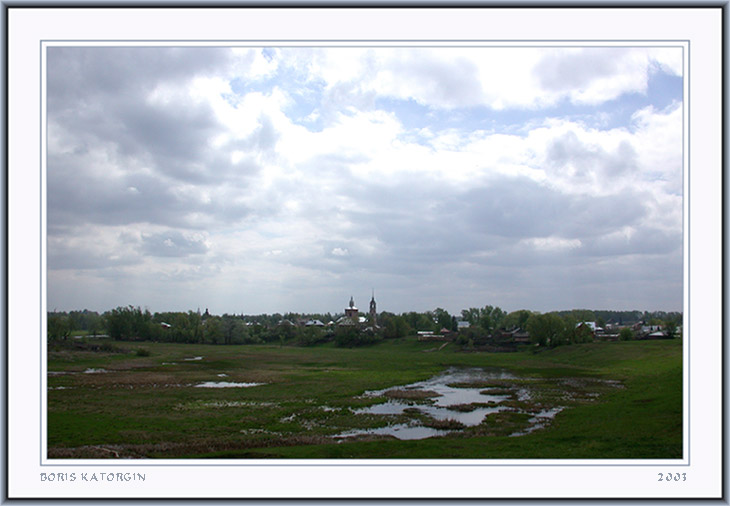 photo "After a high water" tags: landscape, clouds, water