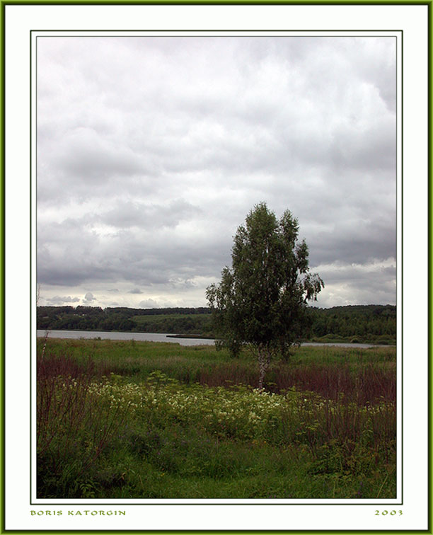 photo "Gloomy morning" tags: landscape, clouds, summer