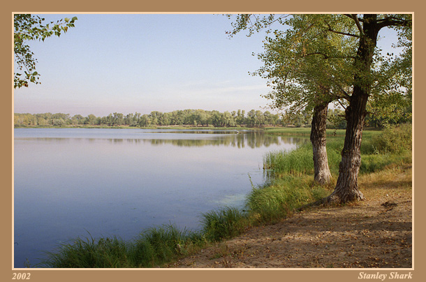 фото "Озеро Спокойствия" метки: пейзаж, вода, лес