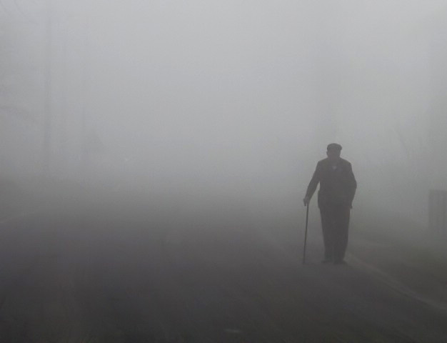 фото "Fog" метки: портрет, черно-белые, мужчина