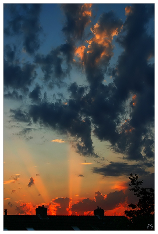 photo "Lovely evening..." tags: landscape, clouds, sunset