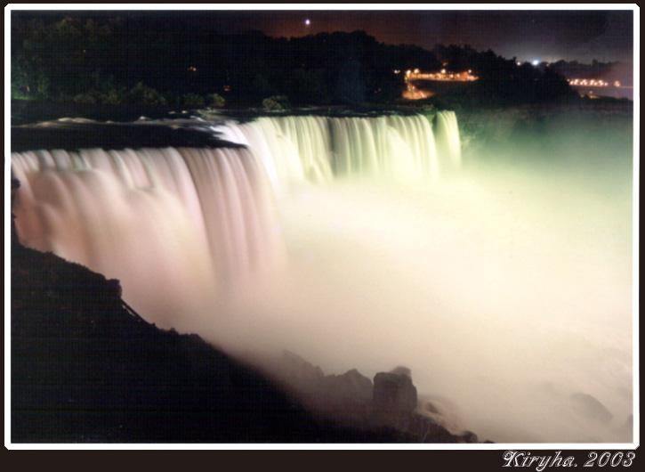 photo "Niagara Falls at night" tags: landscape, autumn