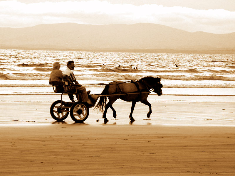 фото "Evening on the sands" метки: пейзаж, вода, лето